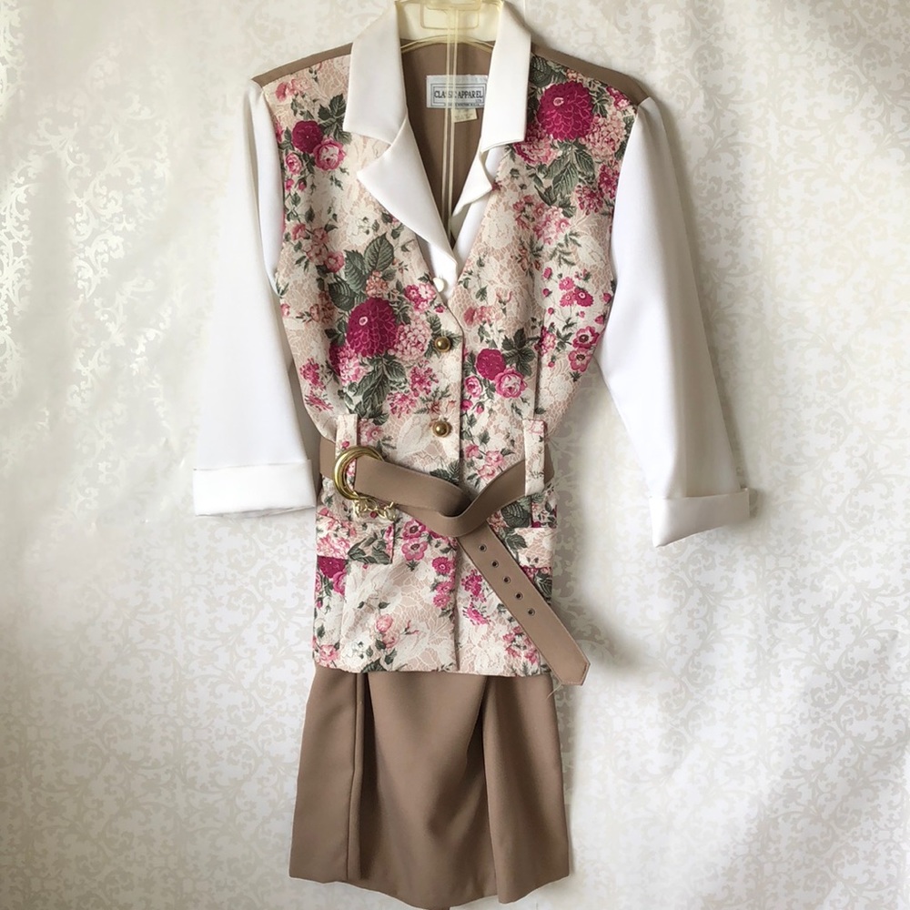 Vintage classic apparel women’s dress suit